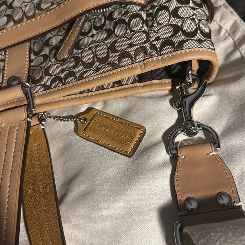 Coach Voyager Canvas Tote
